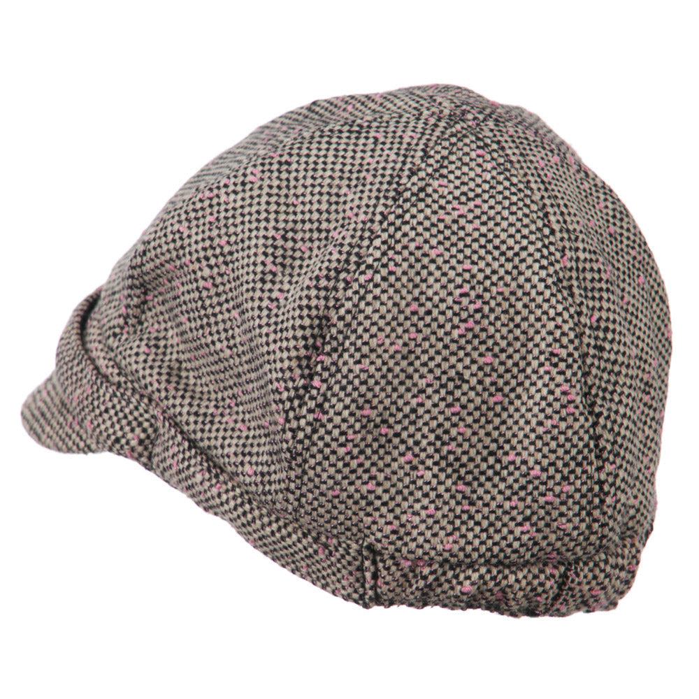 Muffy Square Buckle Cabbie Cap