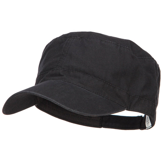 Big Size Adjustable Ripstop Army Cap