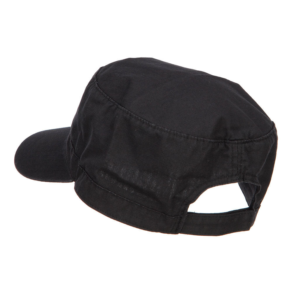 Big Size Adjustable Ripstop Army Cap