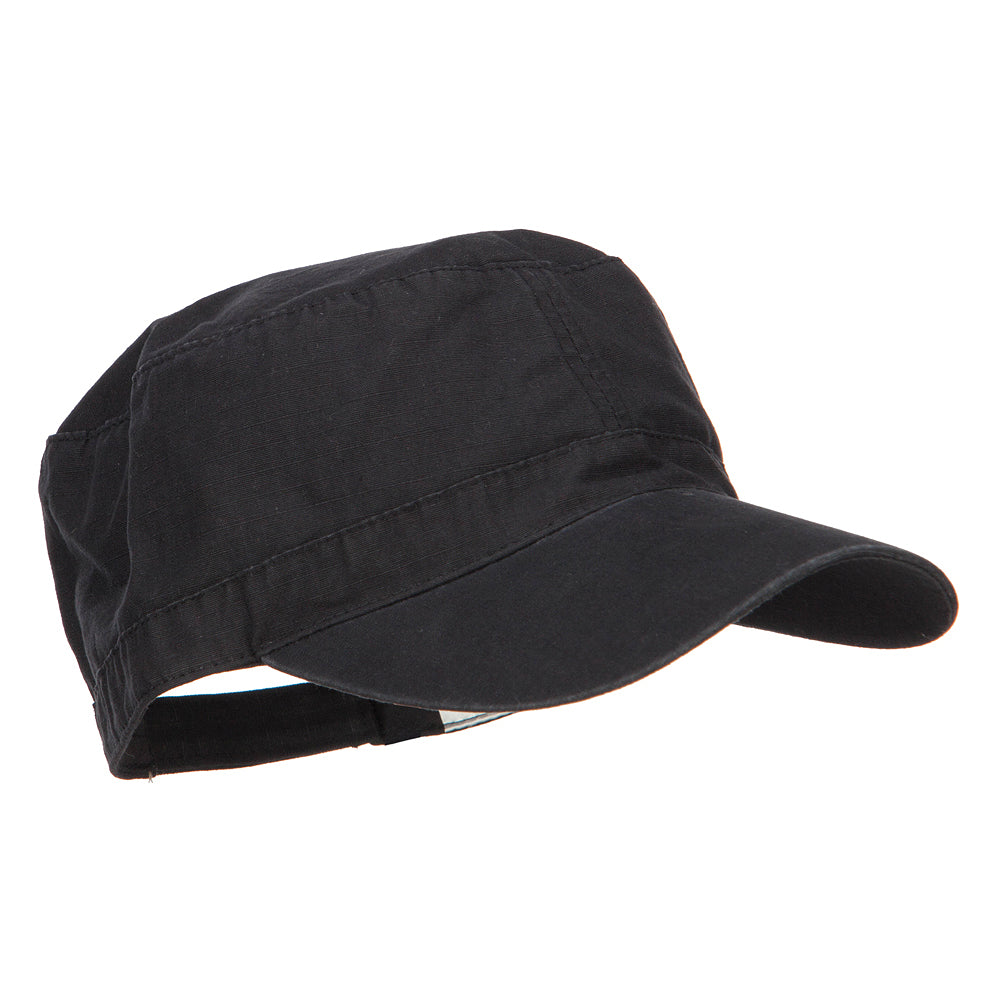 Big Size Adjustable Ripstop Army Cap