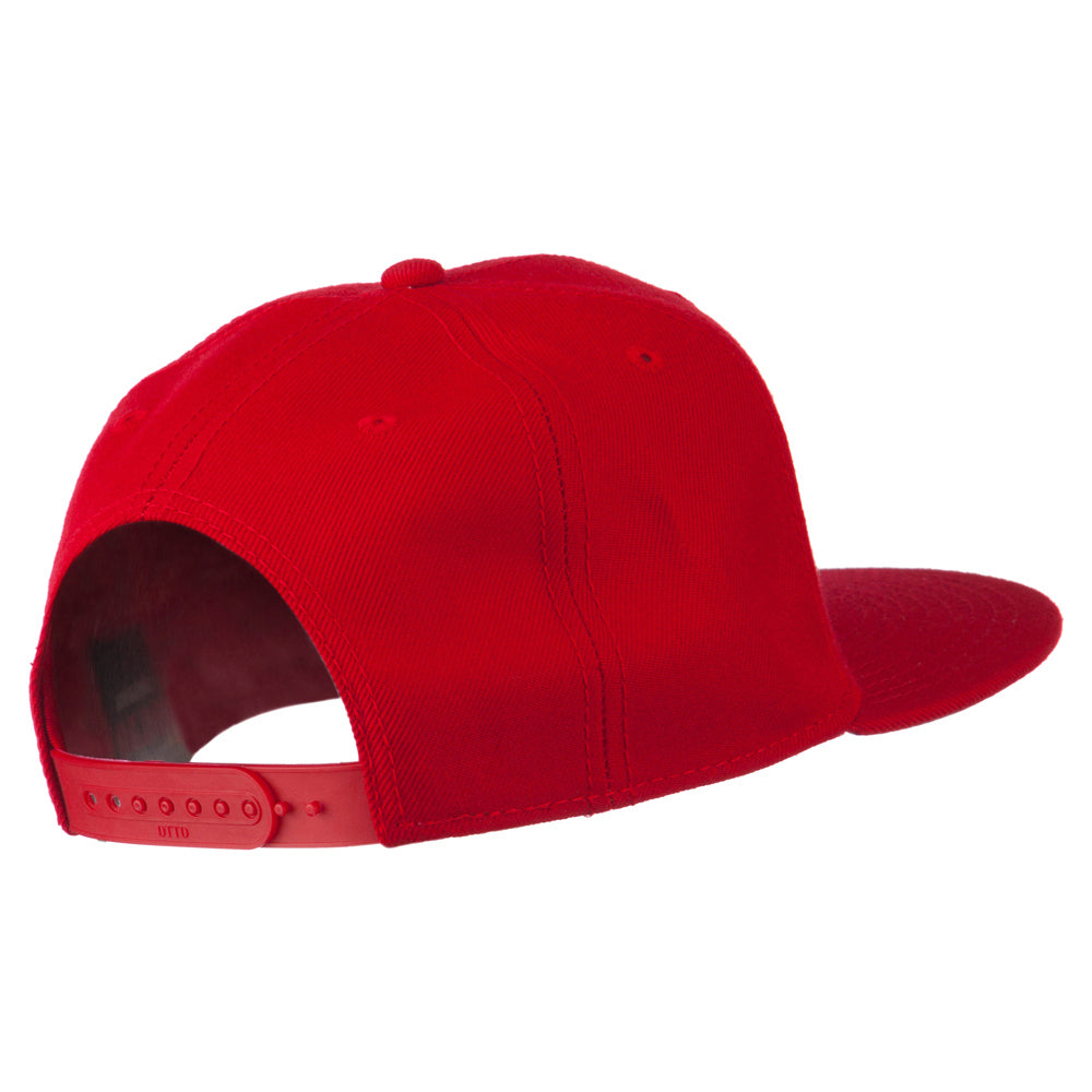 Boy's Solid Wool Blend Snapback Cap