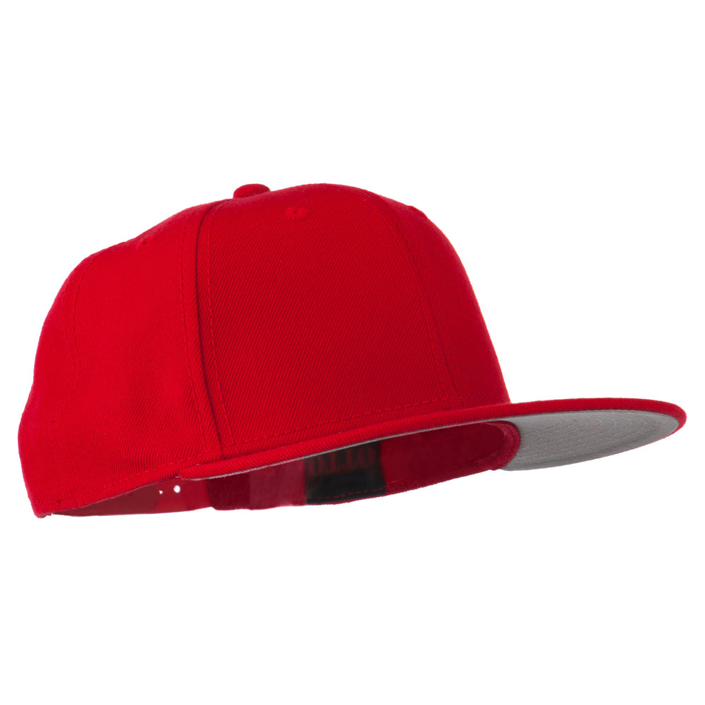 Boy's Solid Wool Blend Snapback Cap