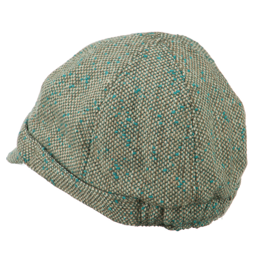 Muffy Square Buckle Cabbie Cap