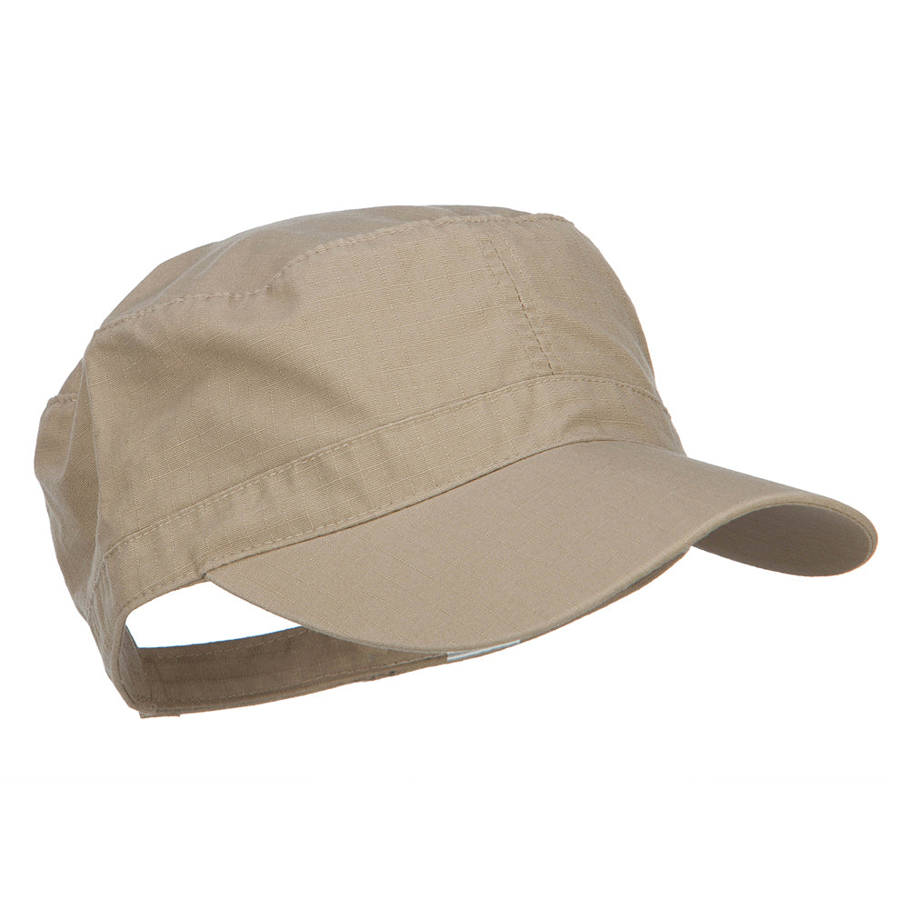 Big Size Adjustable Ripstop Army Cap