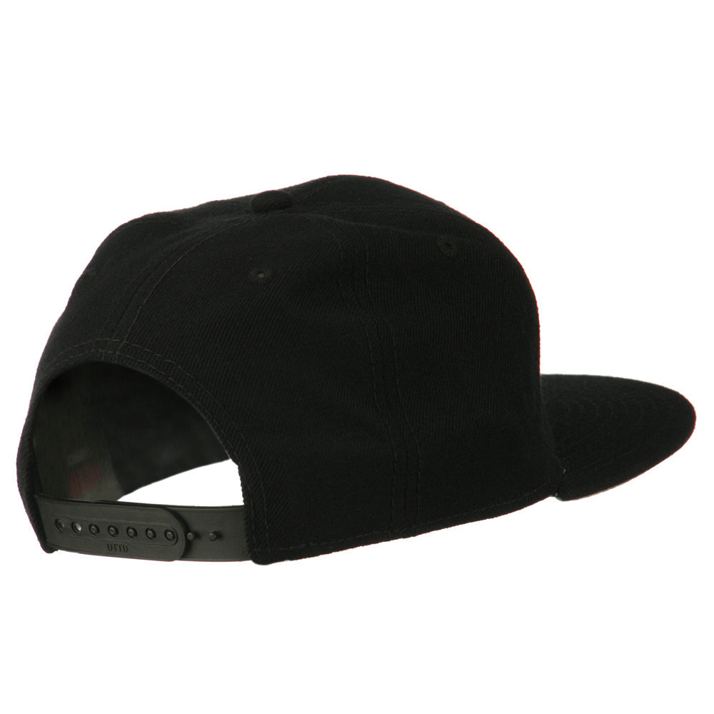 Boy's Solid Wool Blend Snapback Cap