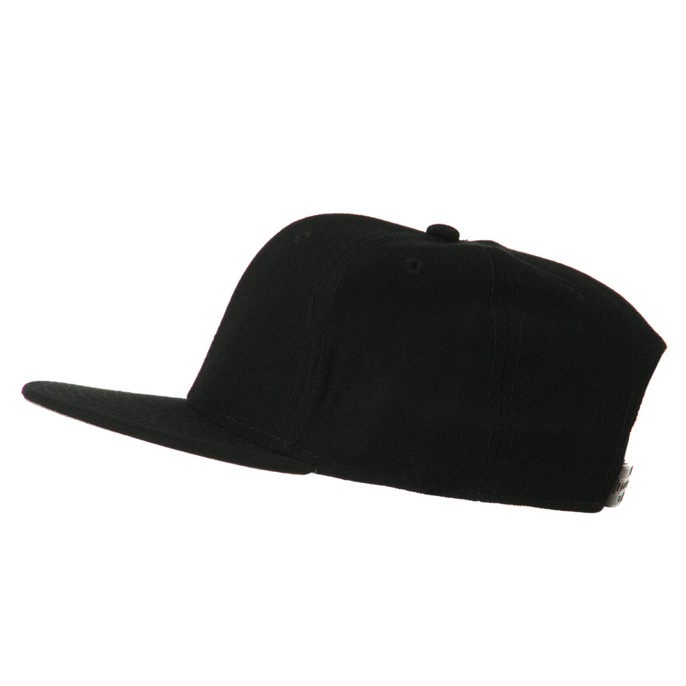 Boy's Solid Wool Blend Snapback Cap