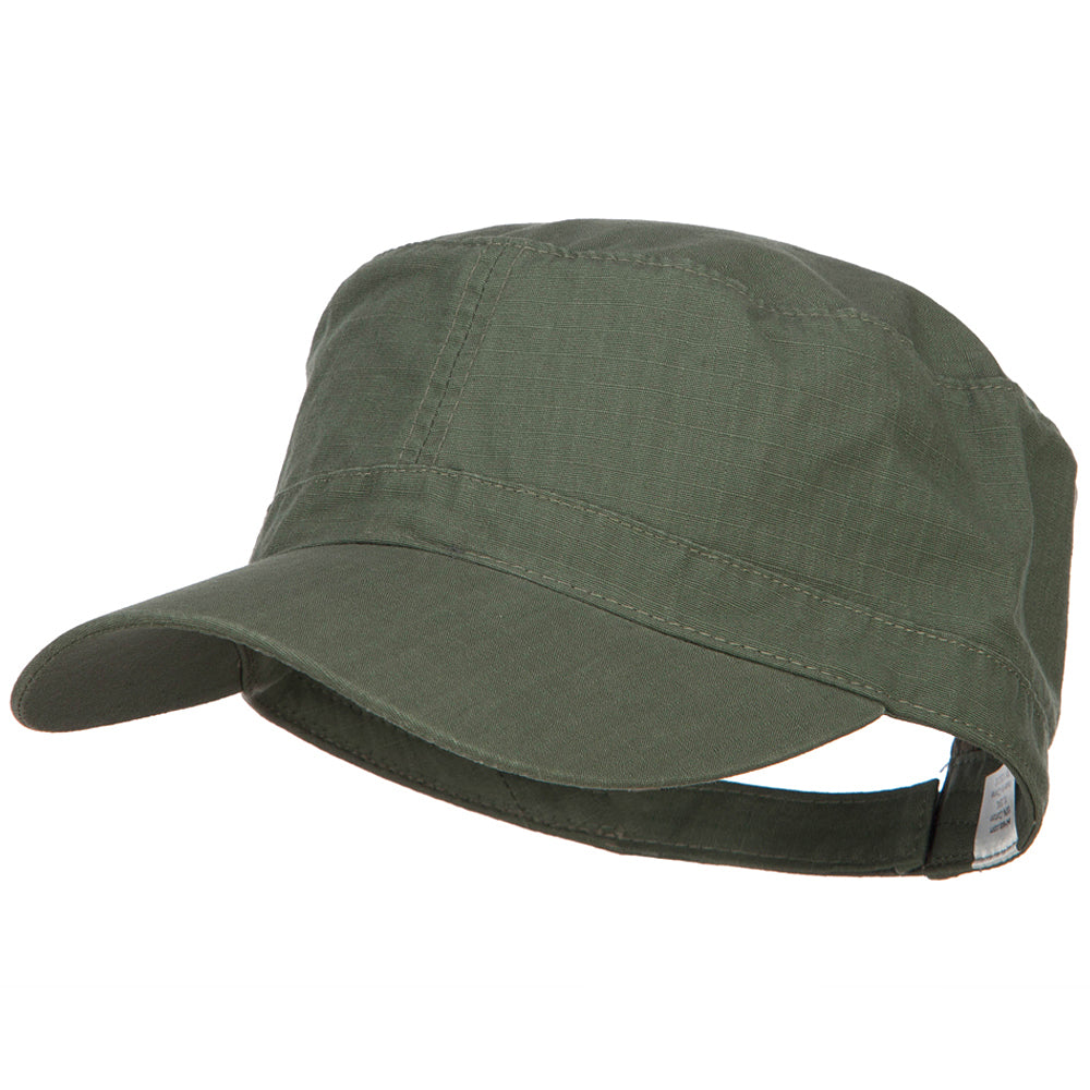 Big Size Adjustable Ripstop Army Cap