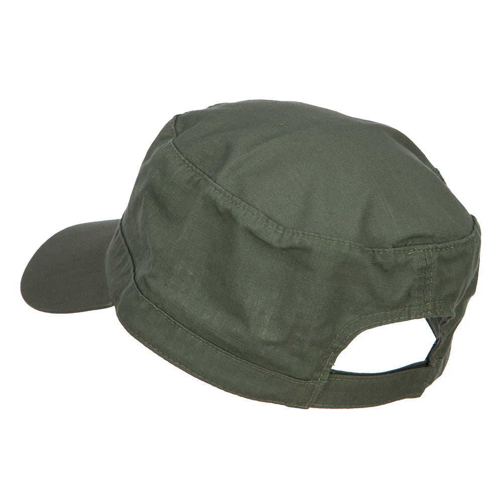 Big Size Adjustable Ripstop Army Cap