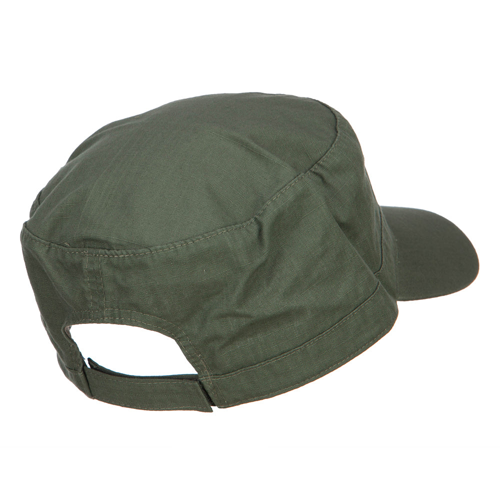 Big Size Adjustable Ripstop Army Cap