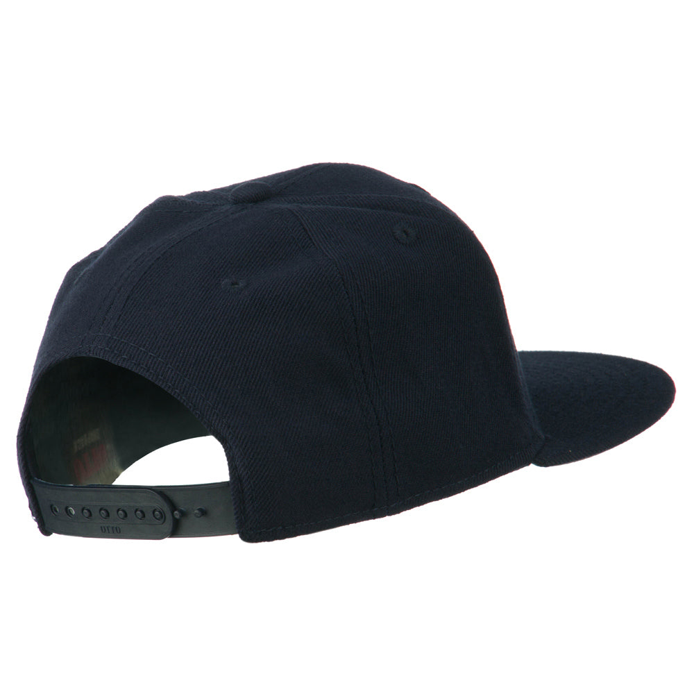 Boy's Solid Wool Blend Snapback Cap