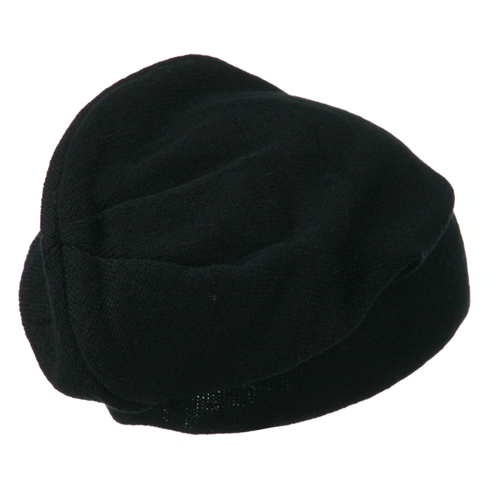 Big Size Knit Slouch Beanie