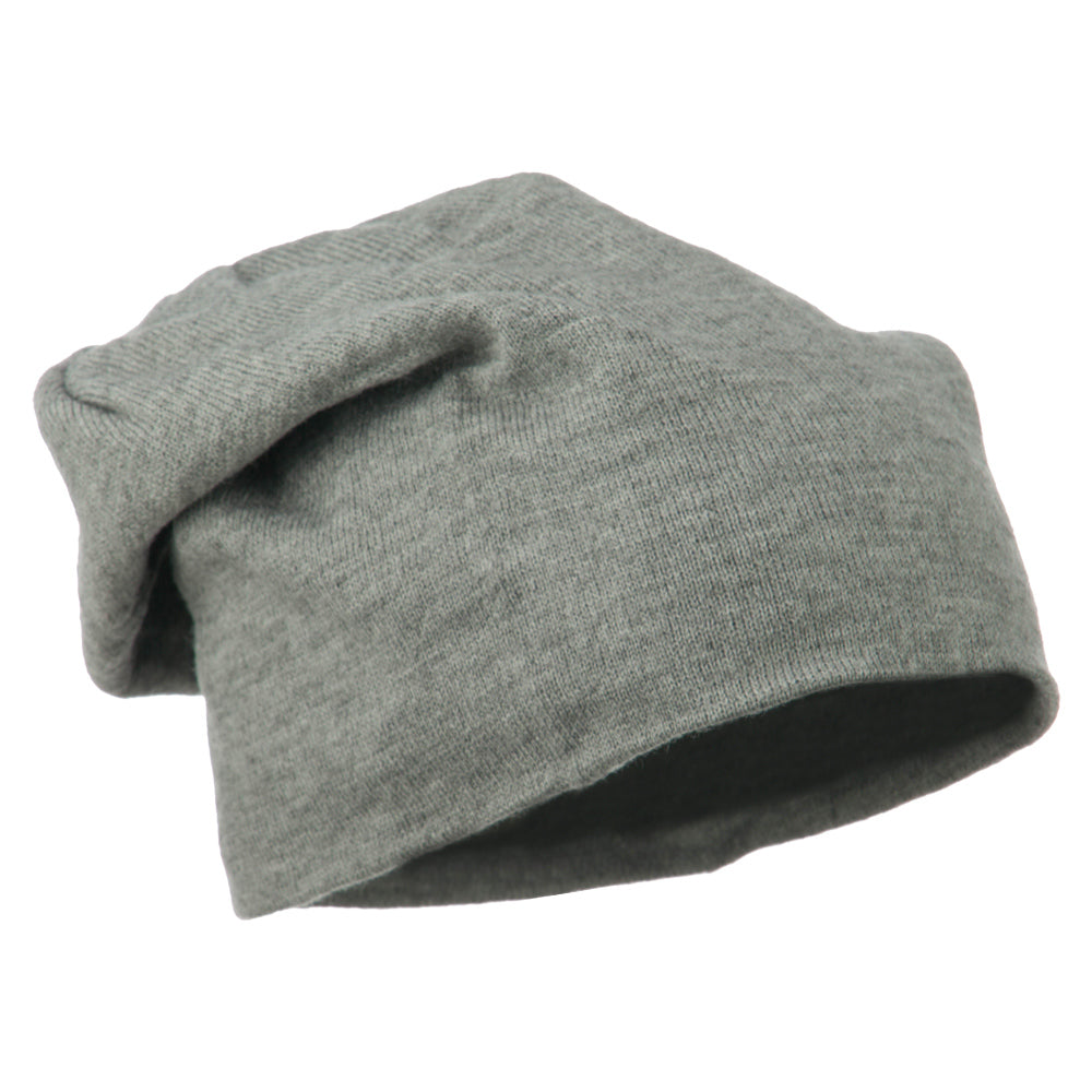 Big Size Knit Slouch Beanie