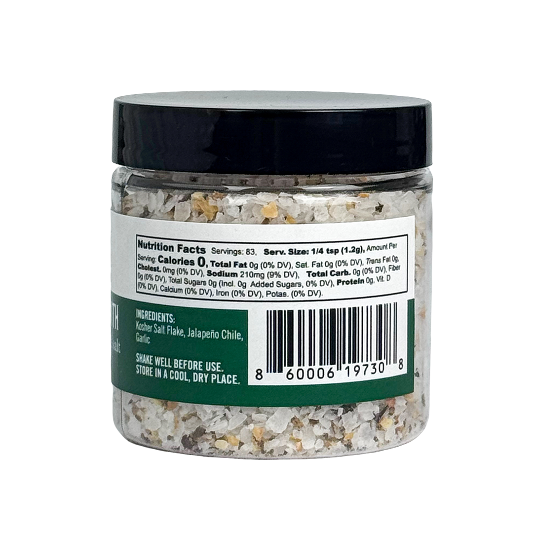 Jalapeno & Garlic Finishing Salt
