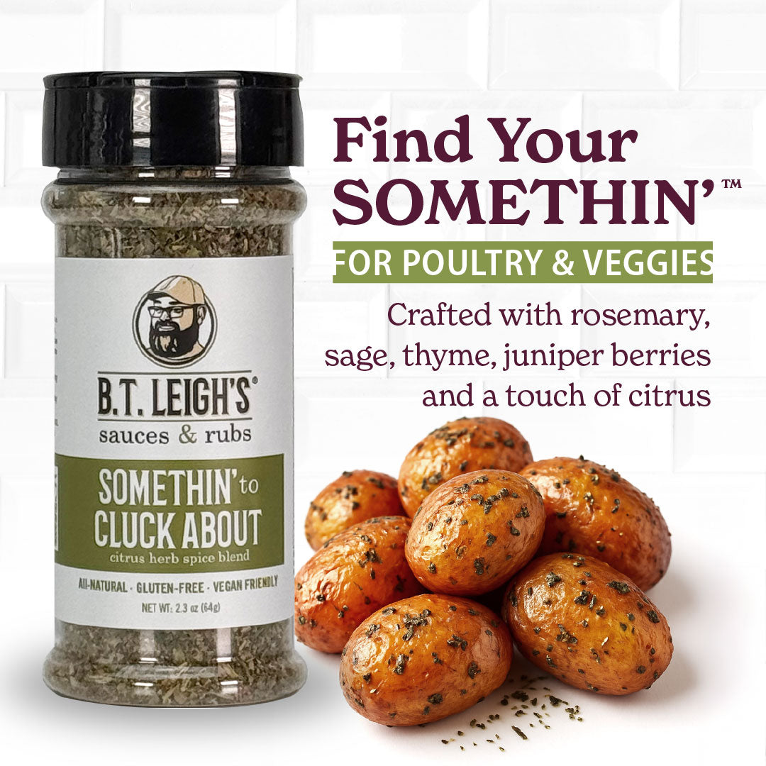 Somethin' To Cluck About - Aromatic Citrus Herb Blend - 2.3 oz Bottle