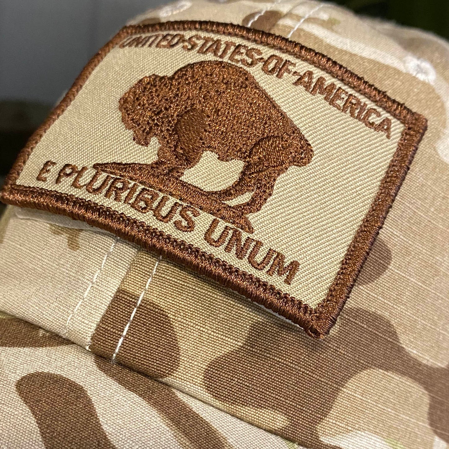 2" x 3" Buffalo Nickel Tactical Patch