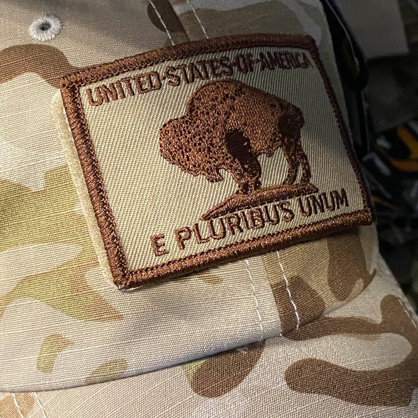 2" x 3" Buffalo Nickel Tactical Patch