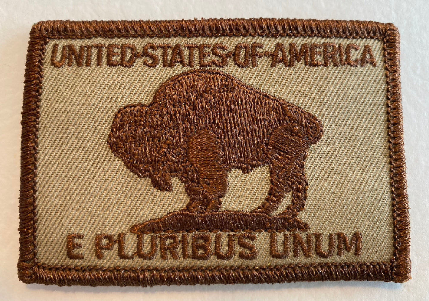 2" x 3" Buffalo Nickel Tactical Patch