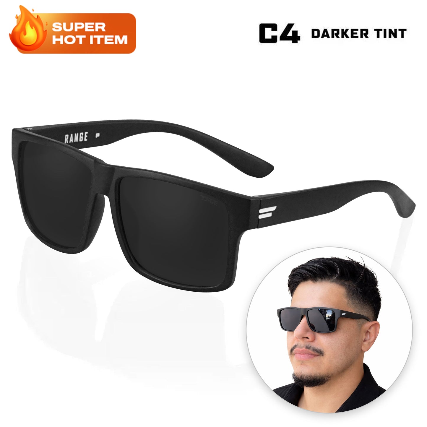 RANGE Polarized White Emblem