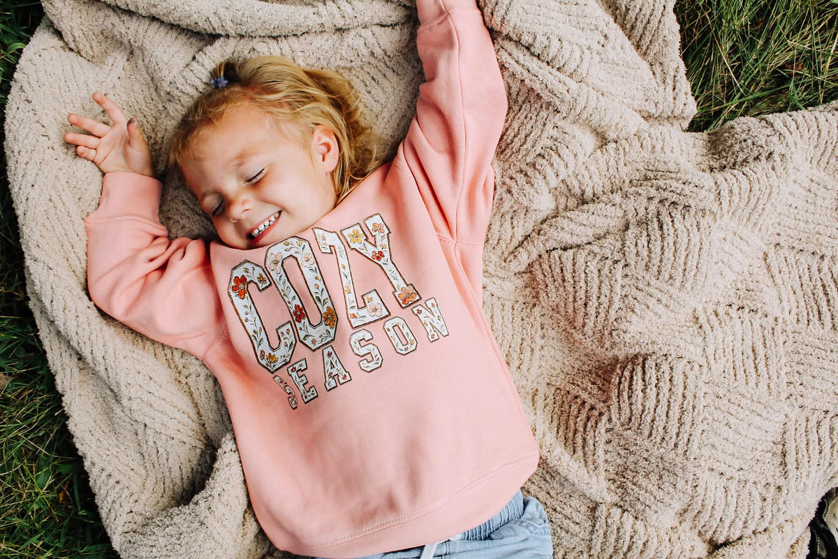 Cozy Season Toddler/Youth Crewneck Sweatshirt
