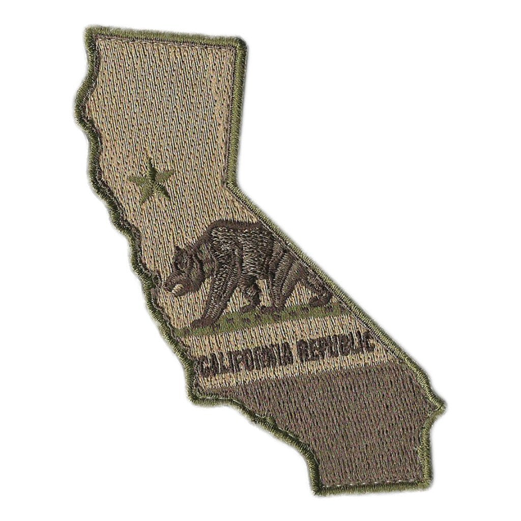 California Patch - Die-Cut
