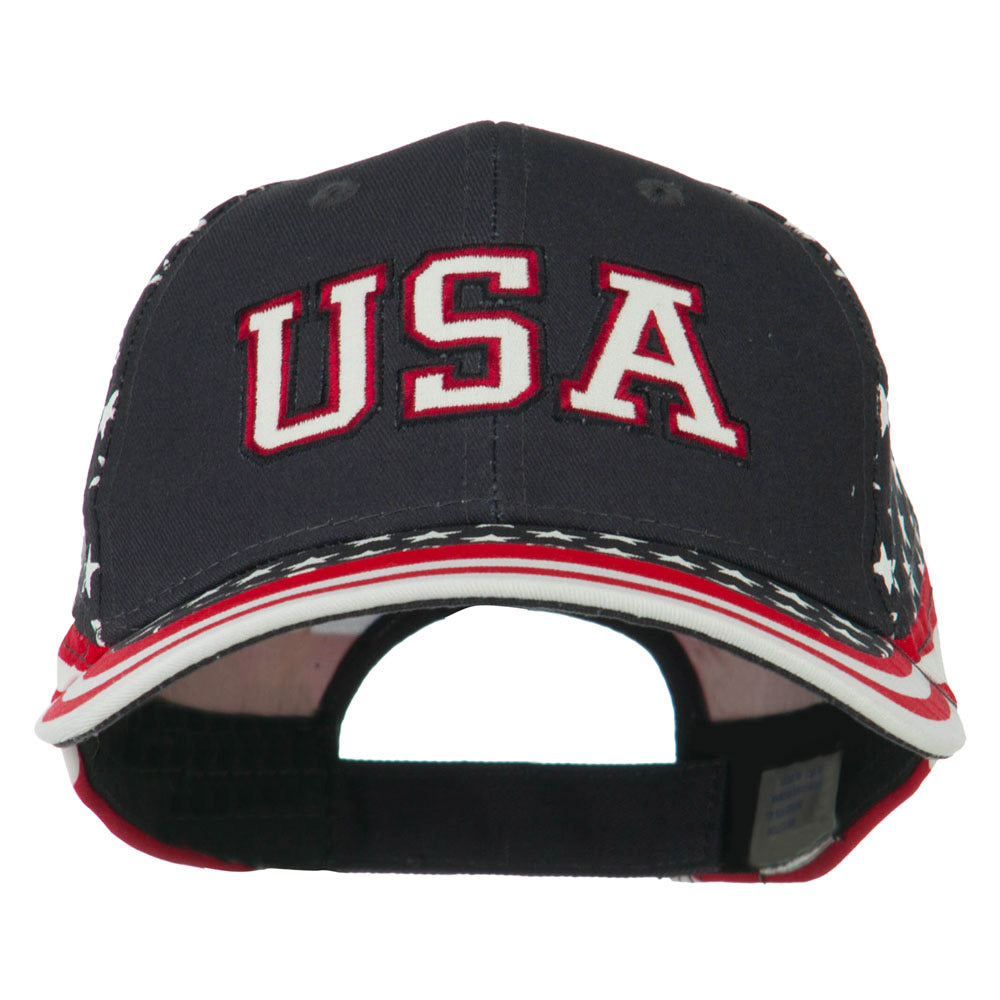 Cotton USA Flag Cap