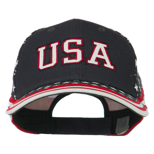Cotton USA Flag Cap