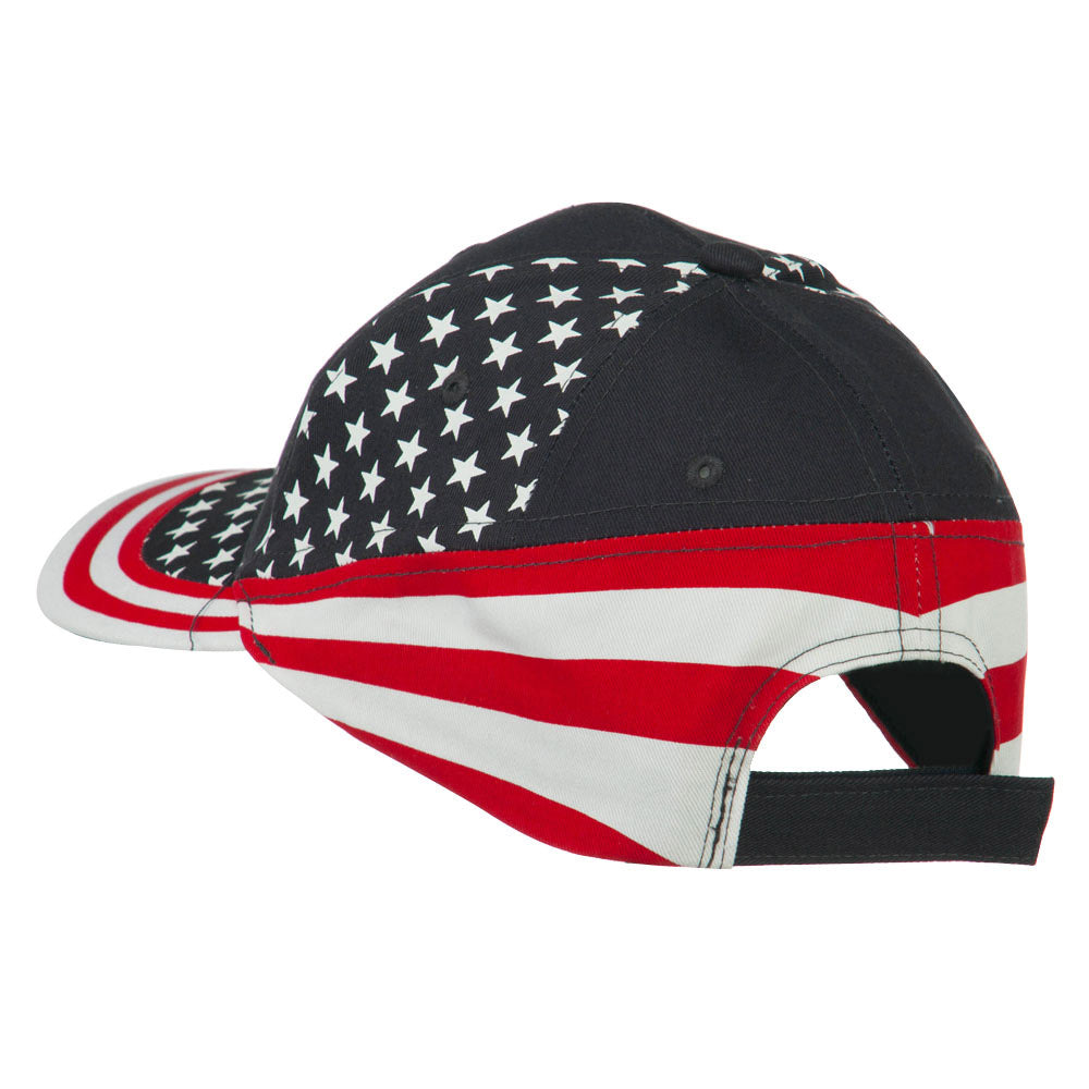 Cotton USA Flag Cap