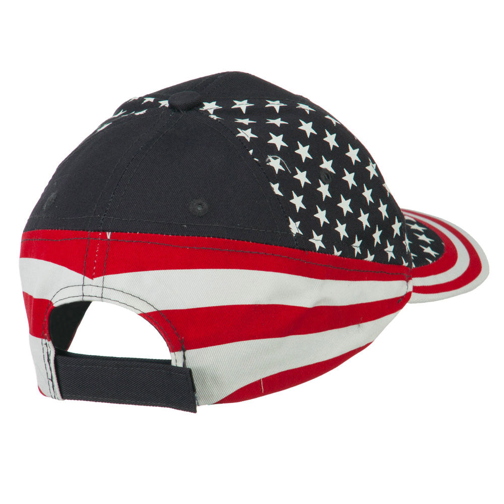 Cotton USA Flag Cap
