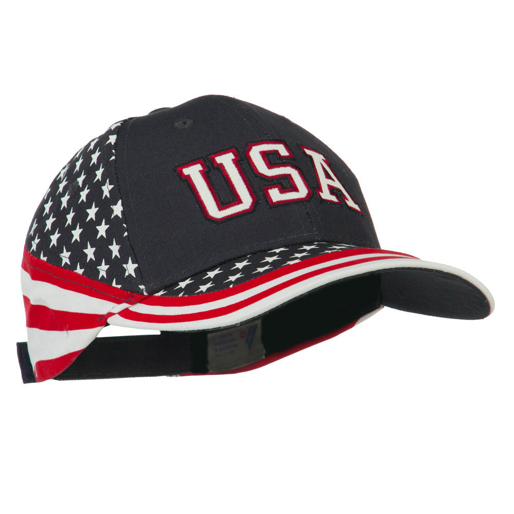 Cotton USA Flag Cap