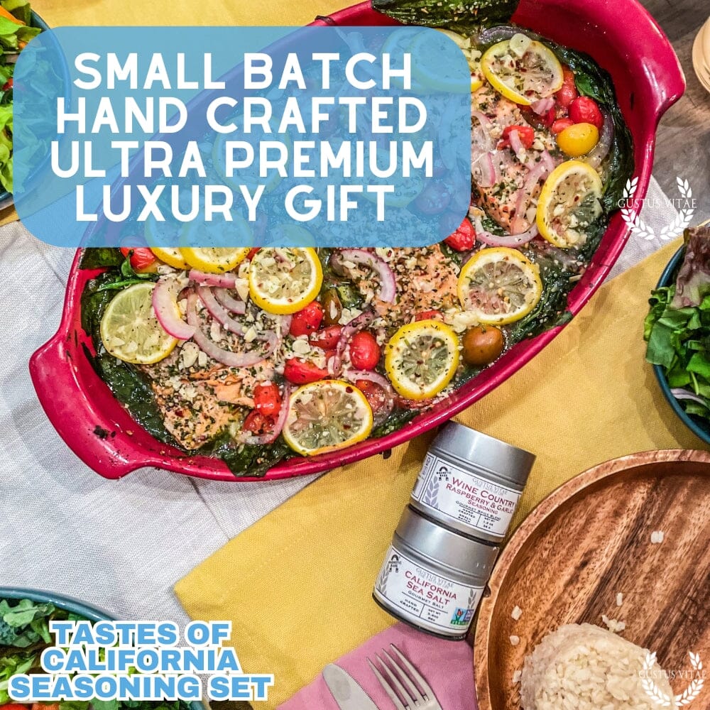 California Seasonings Gift Set - Tastes of California - Artisanal Spice Blends Six Pack