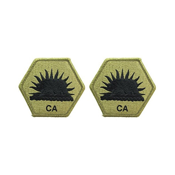 California State Guard OCP Patch - U.S. Army Patch - 2 PACK