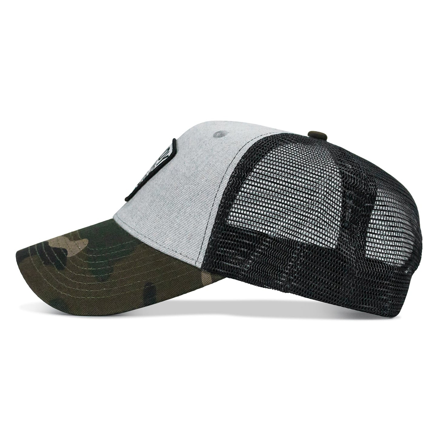 Nobody Is Coming To Save You Skull Patch Snapback Hat