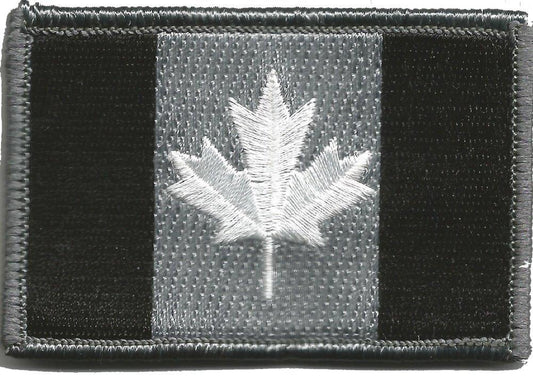 Canada Patch - Black/White