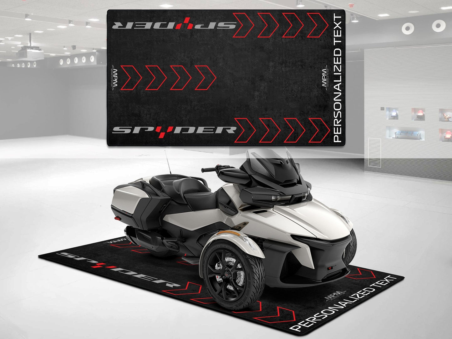 MPM Motorcycle Mat for Can-Am Spyder - MM7213