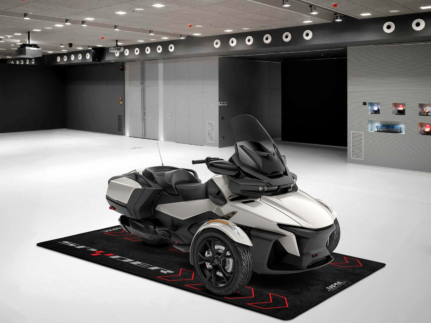 MPM Motorcycle Mat for Can-Am Spyder - MM7213