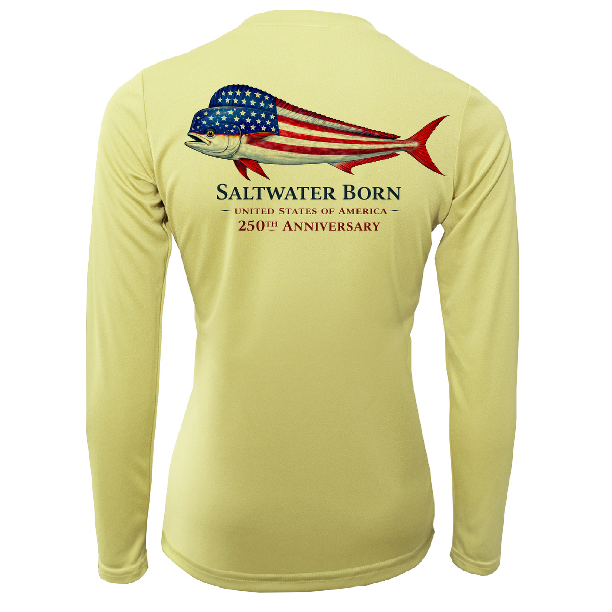 250th Anniversary Action Mahi Women's Long Sleeve UPF 50+ Dry-Fit Shirt