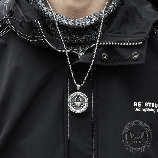 Cancer Stainless Steel Pendant