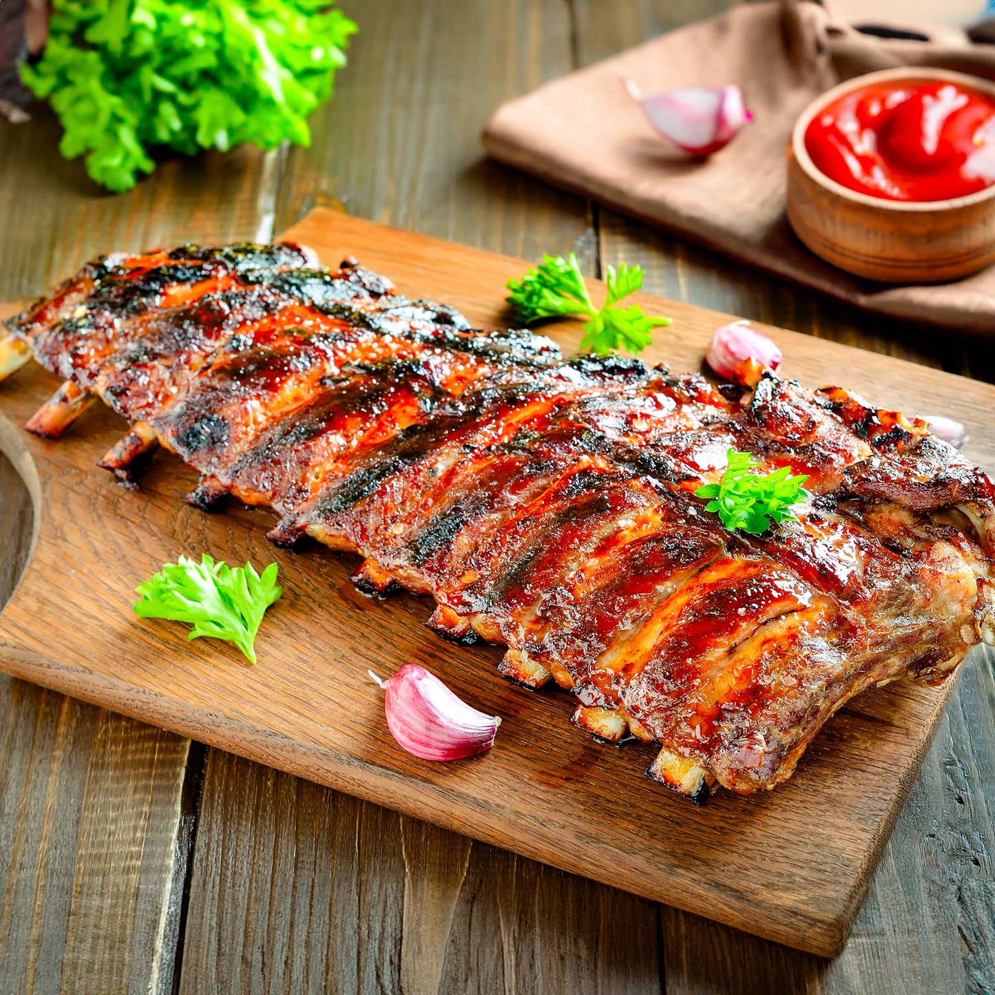 *NEW*:  Candied Orange BBQ Ribs