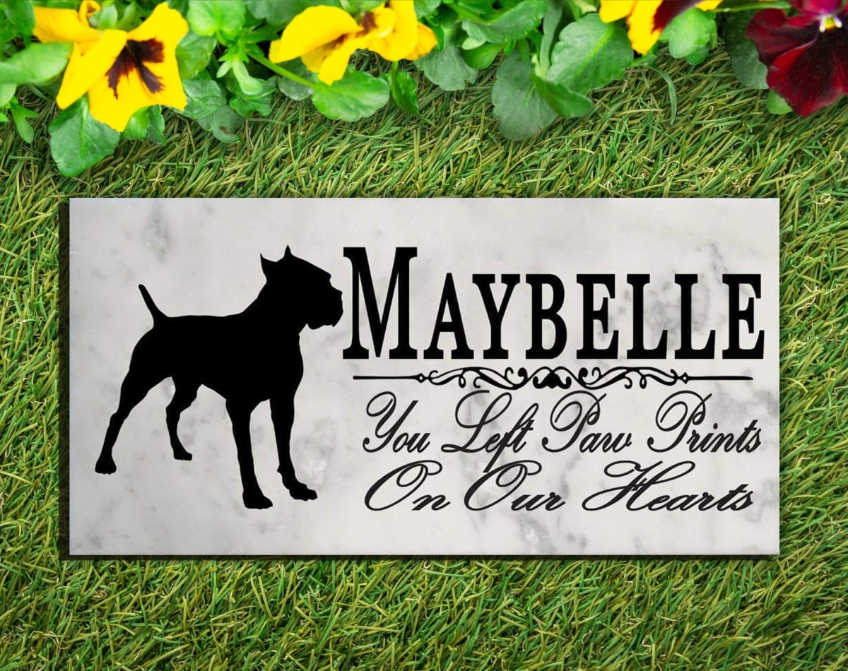 Cane Corso Memorial Stone Plaque Personalized Plaque