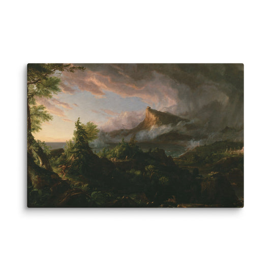 Thomas Cole's The Savage State Canvas