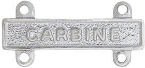 U.S. Army Qualification Bars for Marksmanship Qualification Badges - Shiny (Non-Subdued)