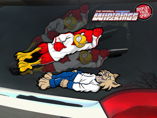 Cardinals vs Wildcats Wrestling  (Card WT) WiperTags