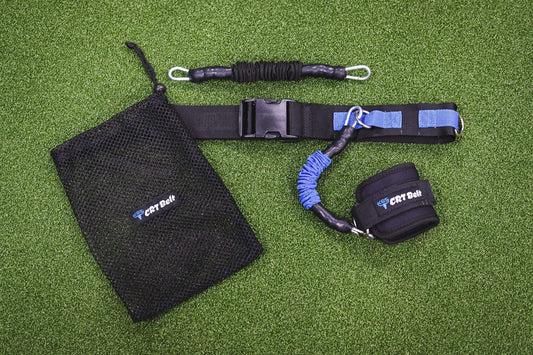Catcher's Resistance Training (CRT) Belt + Catcher's Zone Mat Bundle