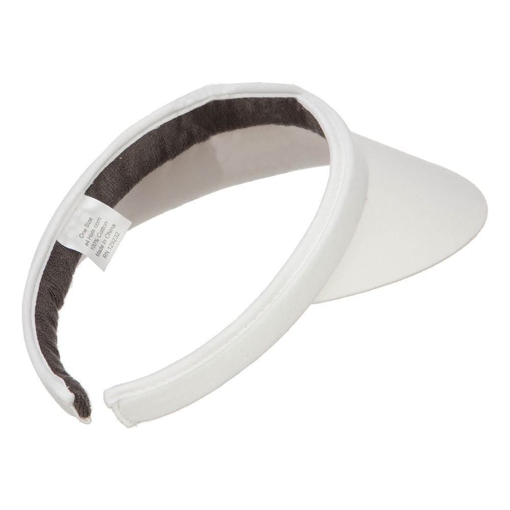 Cotton Small Clip On 3" Bill