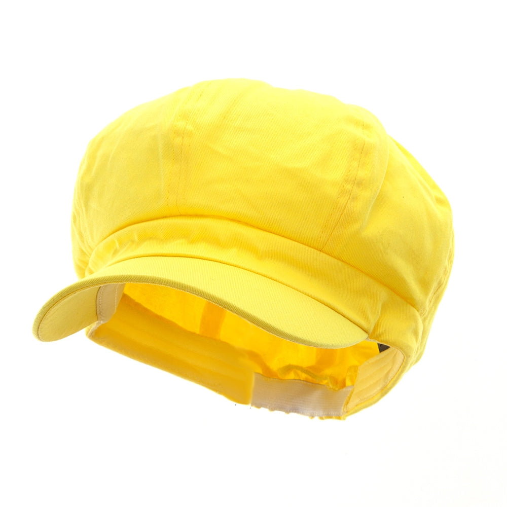 Cotton Elastic Big Size Newsboy Cap