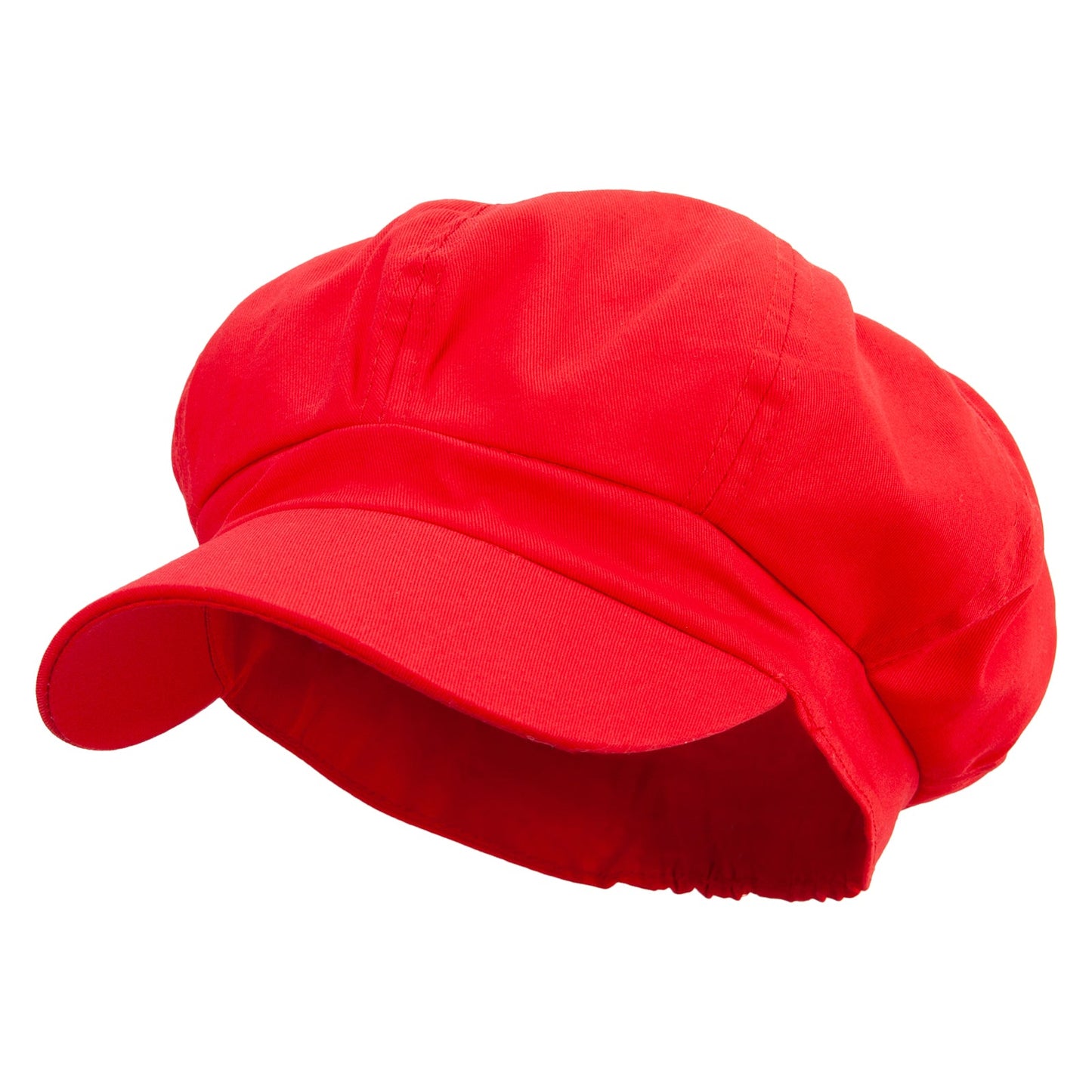 Cotton Elastic Newsboy Cap