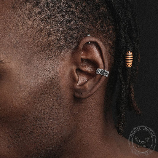Celtic Knot Stainless Steel Viking Ear Cuffs