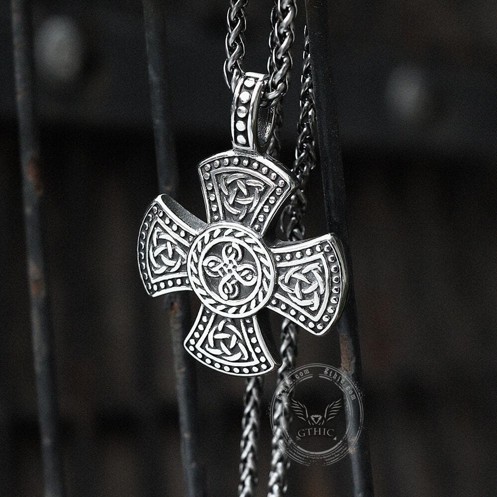 Celtic Knots Stainless Steel Viking Pendant