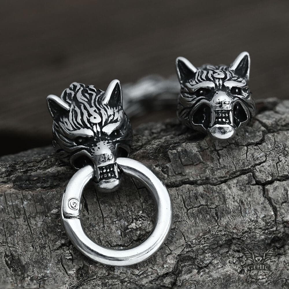 Celtic Wolf Stainelss Steel Beast Viking Bracelet