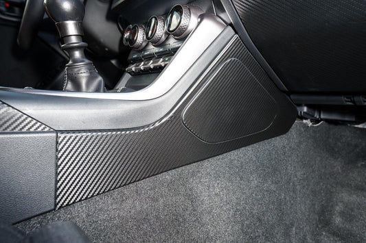 Center Console Side Trim Protector 3D Carbon Overlays - 2022 BRZ / GR86